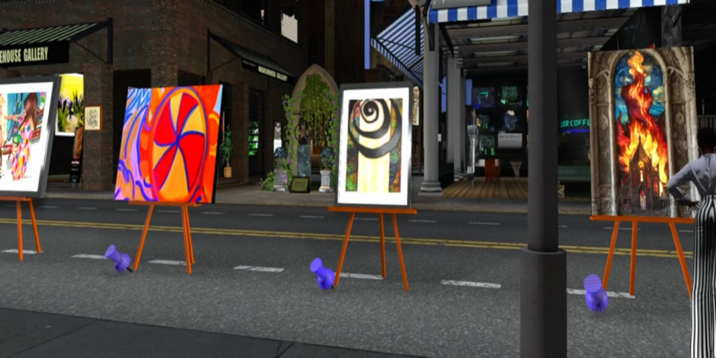 Post Art Gala Opening Blog Texture
